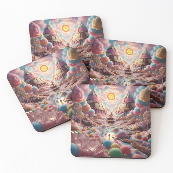 Item preview, Sweet Land of Plenty – Fantasy Landscape Made of Sweets designed and sold by PeyotePuzzles.