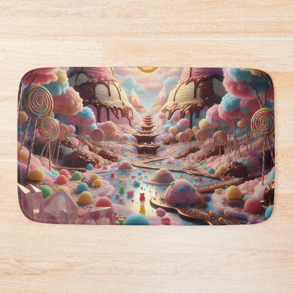 Item preview, Sweet Land of Plenty – Fantasy Landscape Made of Sweets designed and sold by PeyotePuzzles.