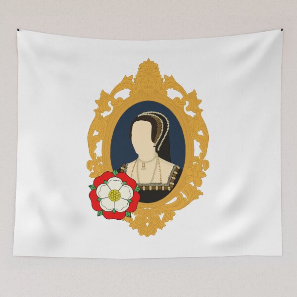 Item preview, Queen Tudor Anne Boleyn Golden Frame designed and sold by FreeOrca.