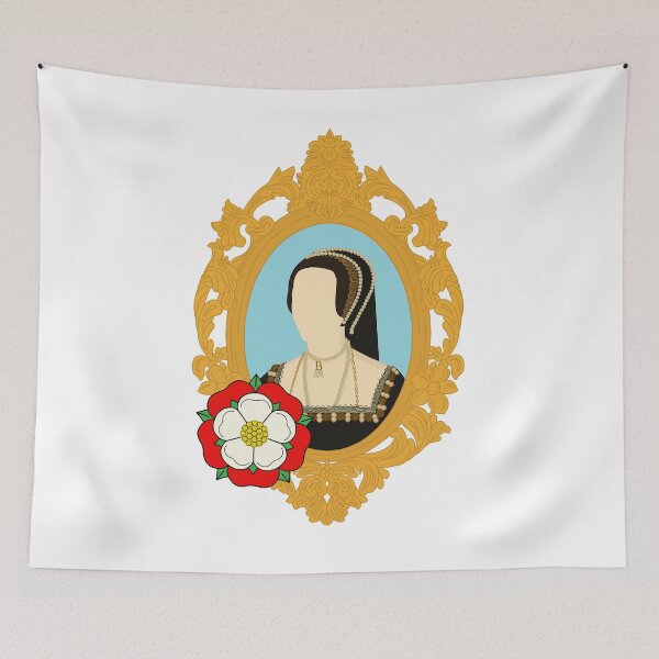 Item preview, Queen Tudor Anne Boleyn Golden Frame designed and sold by FreeOrca.