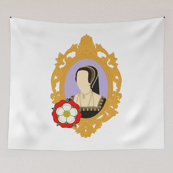 Item preview, Queen Tudor Anne Boleyn Golden Frame designed and sold by FreeOrca.