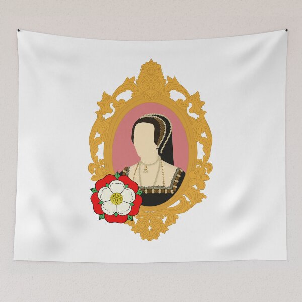 Item preview, Queen Tudor Anne Boleyn Golden Frame designed and sold by FreeOrca.
