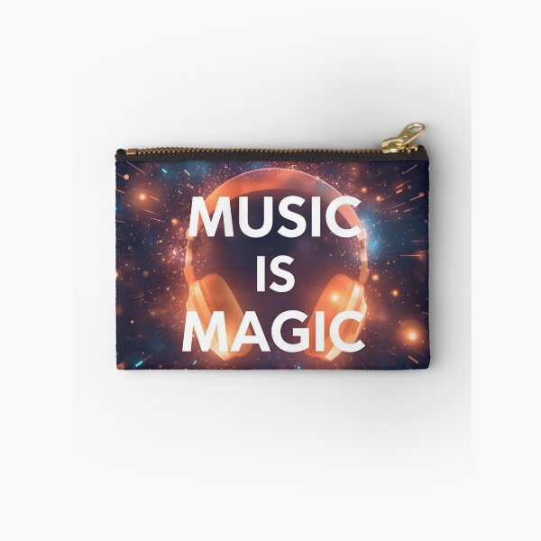 Item preview, Music is Magic – headphones releasing glowing sparkles 3 designed and sold by Neon G.