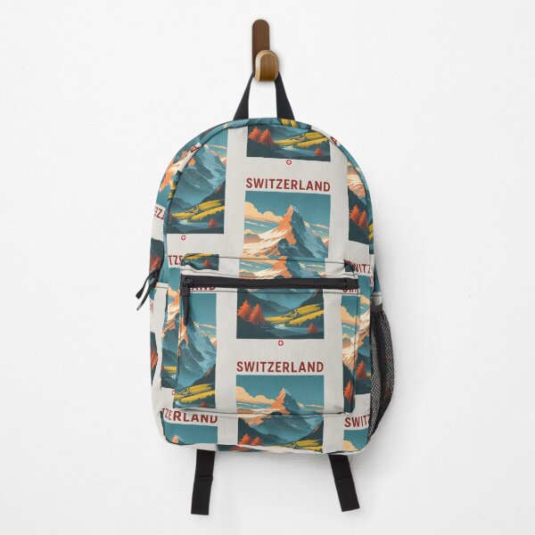 Item preview, Switzerland Retro Vintage Travel Design designed and sold by TravelersGems.