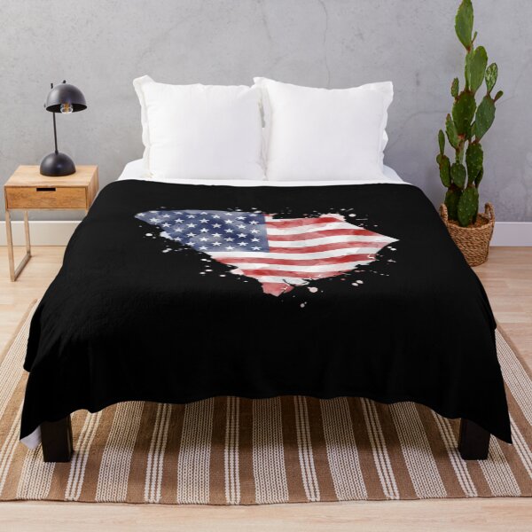 Item preview, South Carolina Stars & Stripes State Silhouette – Distressed Americana designed and sold by Paper Drip.