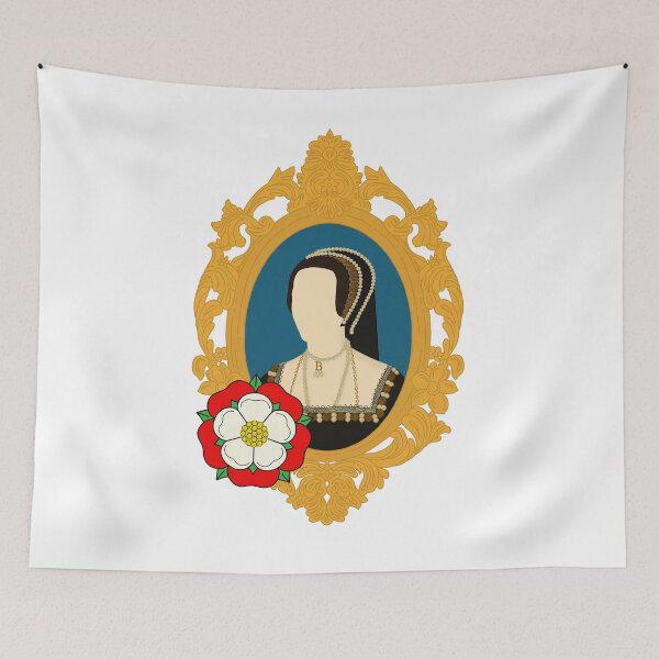 Item preview, Queen Tudor Anne Boleyn Golden Frame designed and sold by FreeOrca.