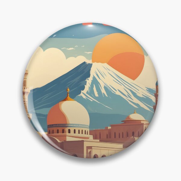 Item preview, Syria Retro Vintage Travel Design designed and sold by TravelersGems.