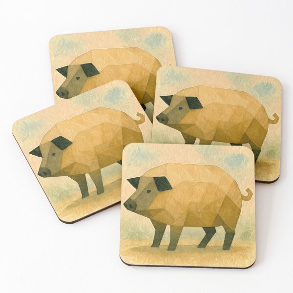 Item preview, Mangalitza the Hungarian breed Pig#2 designed and sold by Helios Be. Lavsh.