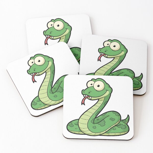 Item preview, Green snake designed and sold by Uglyandcute.