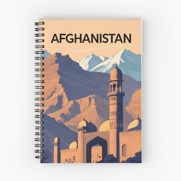 Item preview, Afghanistan Retro Vintage Travel Design designed and sold by TravelersGems.