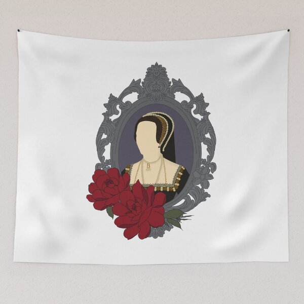 Item preview, Queen Tudor Anne Boleyn Silver Frame designed and sold by FreeOrca.
