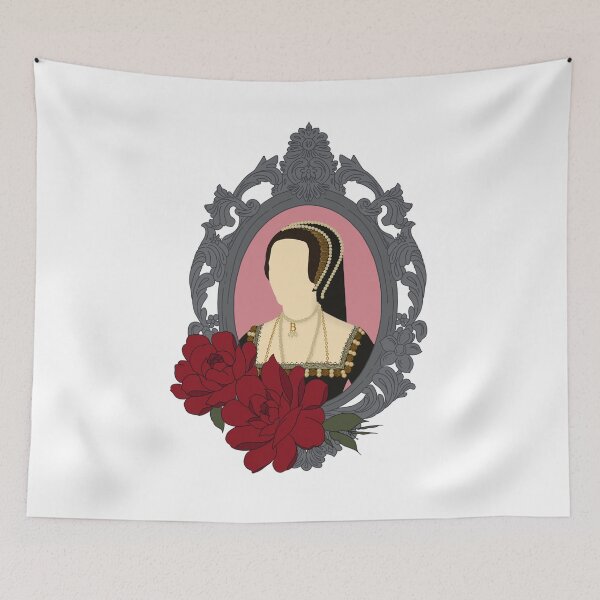 Item preview, Queen Tudor Anne Boleyn Silver Frame designed and sold by FreeOrca.