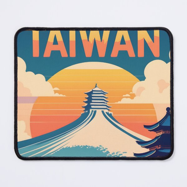 Item preview, Taiwan Retro Vintage Travel Design designed and sold by TravelersGems.