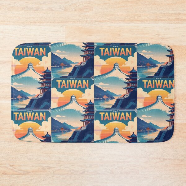 Item preview, Taiwan Retro Vintage Travel Design designed and sold by TravelersGems.