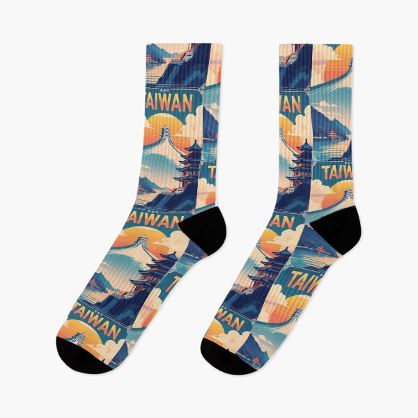 Item preview, Taiwan Retro Vintage Travel Design designed and sold by TravelersGems.