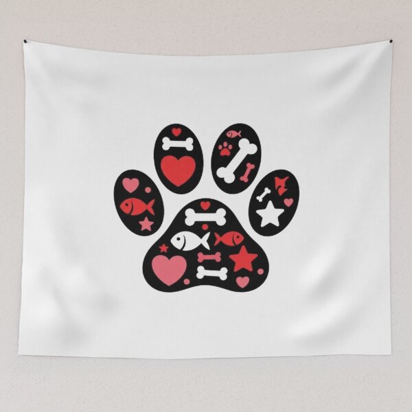 Item preview, My Pet Is My Valentine designed and sold by PetJoyPrintsCO.