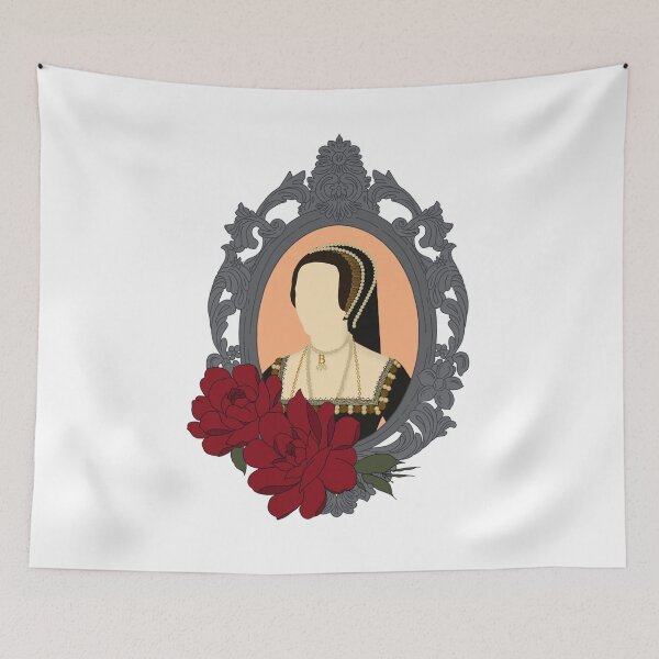 Item preview, Queen Tudor Anne Boleyn Silver Frame designed and sold by FreeOrca.