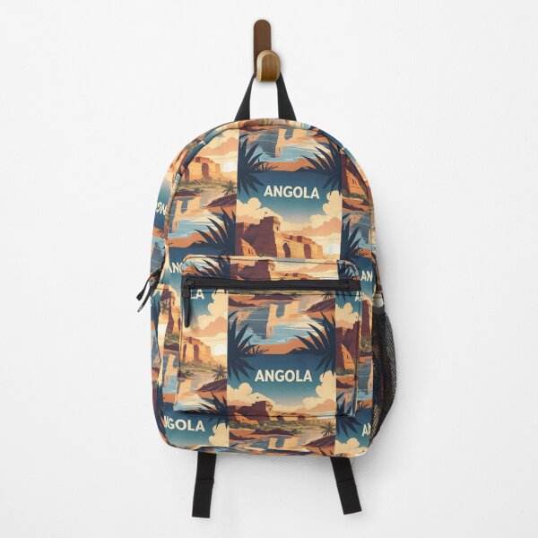 Item preview, Angola Retro Vintage Travel Design designed and sold by TravelersGems.