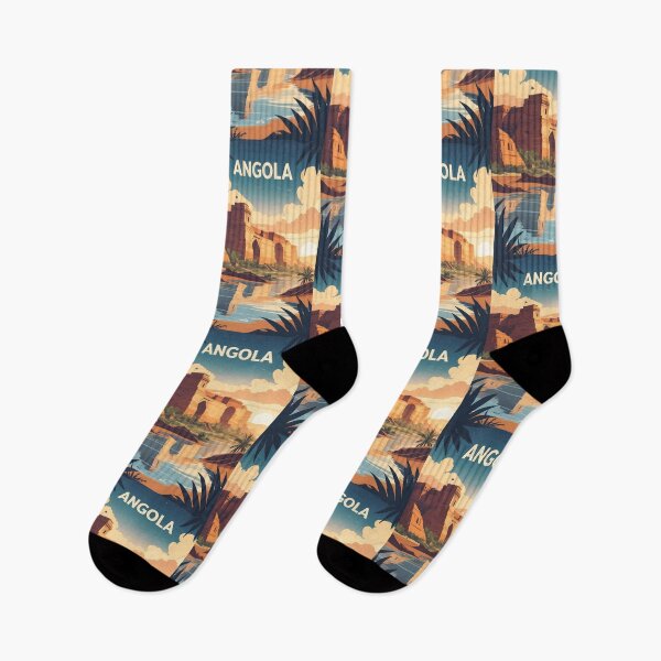 Item preview, Angola Retro Vintage Travel Design designed and sold by TravelersGems.