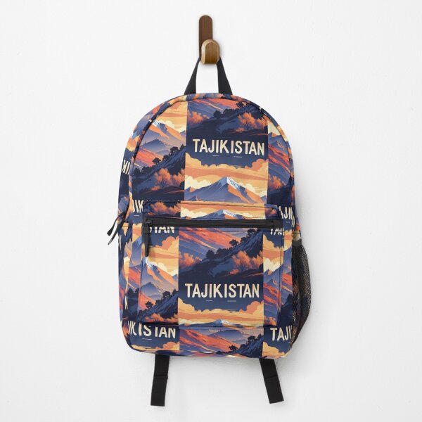Item preview, Tajikistan Retro Vintage Travel Design designed and sold by TravelersGems.