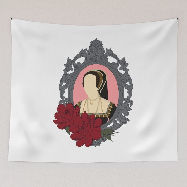 Item preview, Queen Tudor Anne Boleyn Silver Frame designed and sold by FreeOrca.