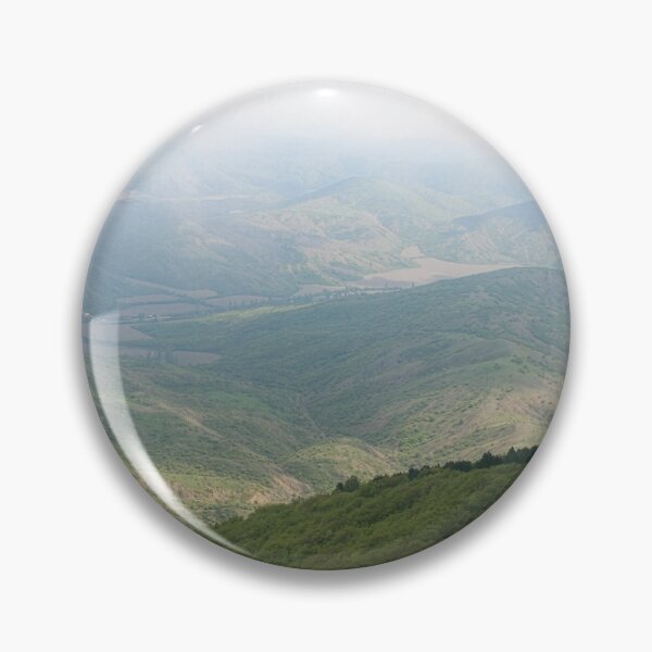 Item preview, Misty Layers of the Crimean Mountains — Spring Landscape Photo designed and sold by Koimak.