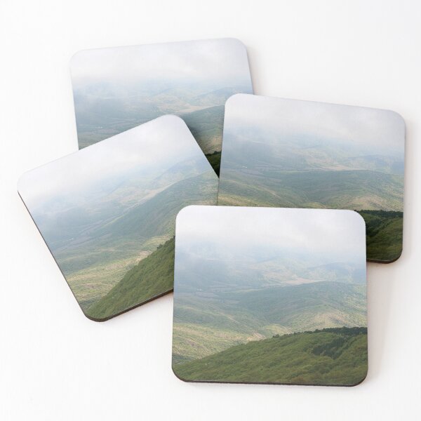 Item preview, Misty Layers of the Crimean Mountains — Spring Landscape Photo designed and sold by Koimak.