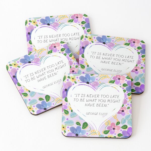 Item preview, It is never too late designed and sold by LiteraryLoves.