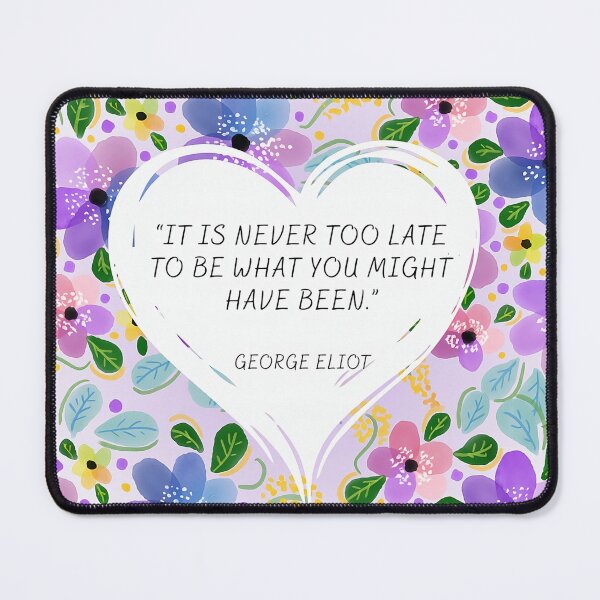 Item preview, It is never too late designed and sold by LiteraryLoves.
