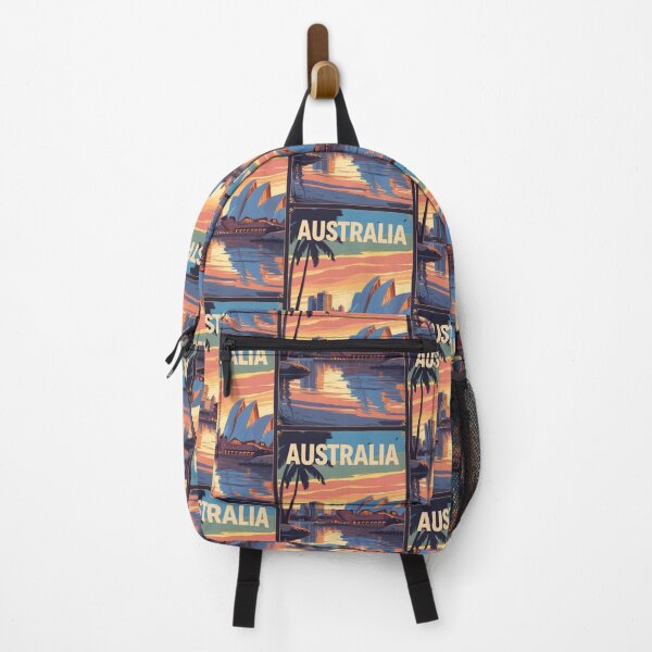 Item preview, Australia Retro Vintage Travel Design designed and sold by TravelersGems.