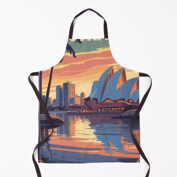 Item preview, Australia Retro Vintage Travel Design designed and sold by TravelersGems.