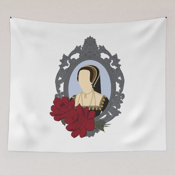 Item preview, Queen Tudor Anne Boleyn Silver Frame designed and sold by FreeOrca.