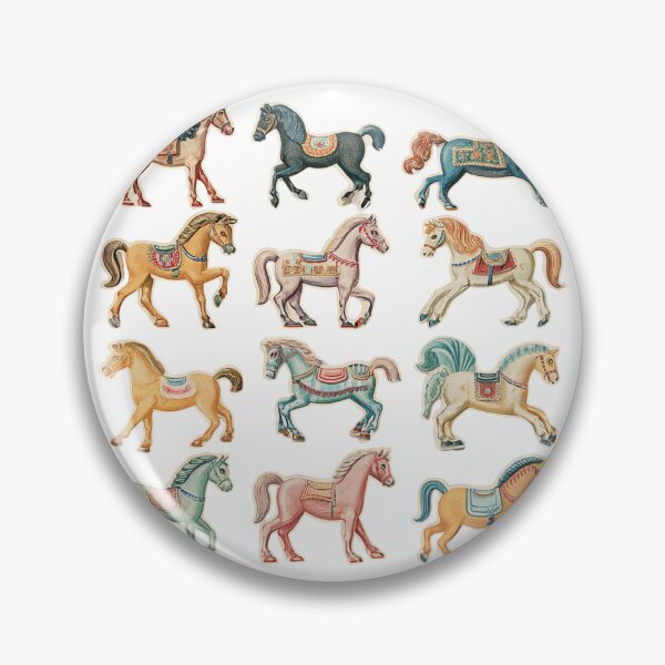 Item preview, Vintage toy horses designed and sold by MendaciousMina.
