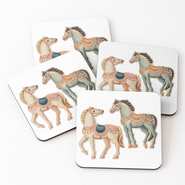 Item preview, Vintage toy horses designed and sold by MendaciousMina.