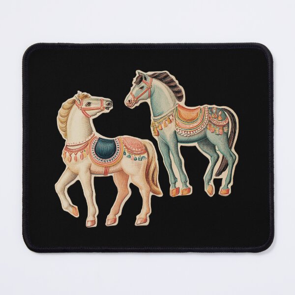 Item preview, Vintage toy horses designed and sold by MendaciousMina.