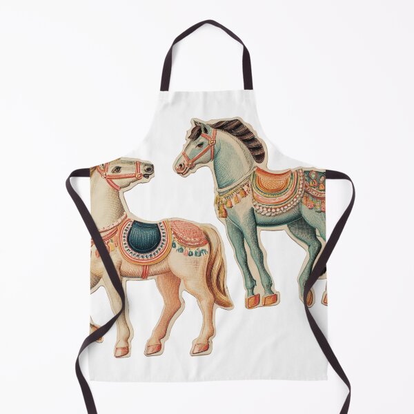 Item preview, Vintage toy horses designed and sold by MendaciousMina.