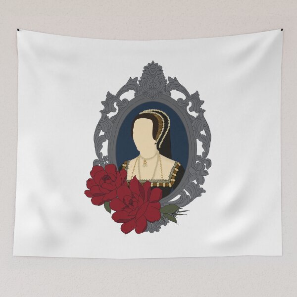 Item preview, Queen Tudor Anne Boleyn Silver Frame designed and sold by FreeOrca.