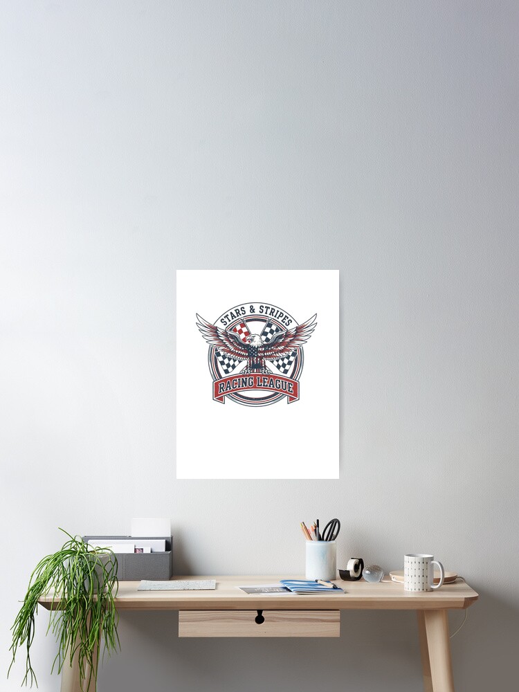 Thumbnail 2 of 3, Poster, STARS&STRIPES designed and sold by MilikDesignsPro.
