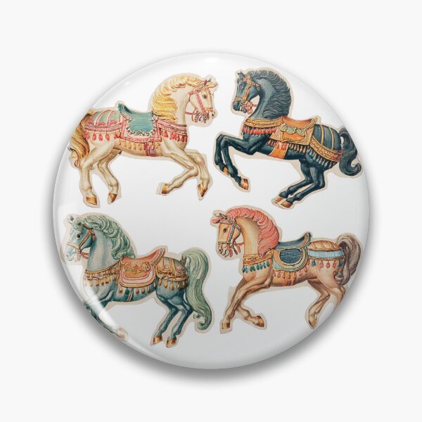 Item preview, Vintage toy horses designed and sold by MendaciousMina.