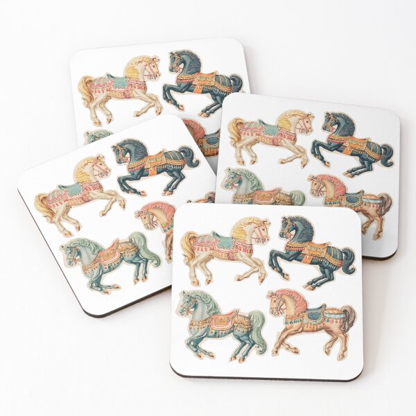 Item preview, Vintage toy horses designed and sold by MendaciousMina.