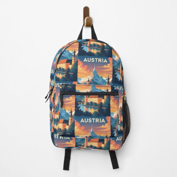 Item preview, Austria Retro Vintage Travel Design designed and sold by TravelersGems.
