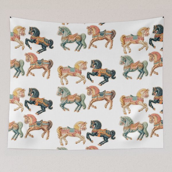 Item preview, Vintage toy horses designed and sold by MendaciousMina.