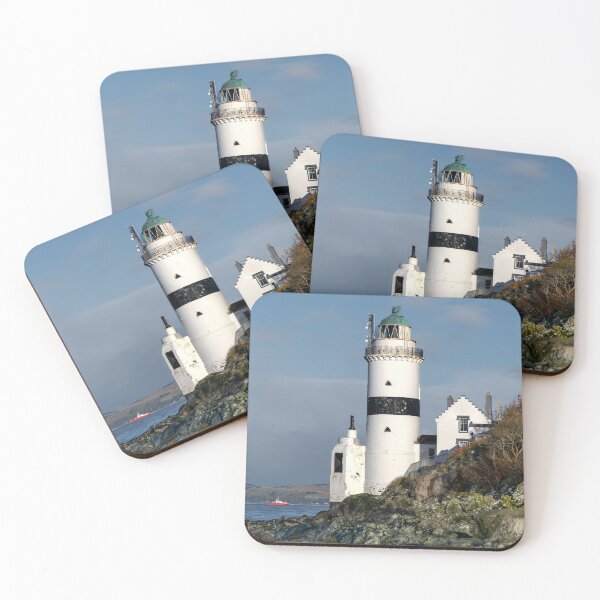 Item preview, Cloch Lighthouse on River Clyde designed and sold by RJW Images.