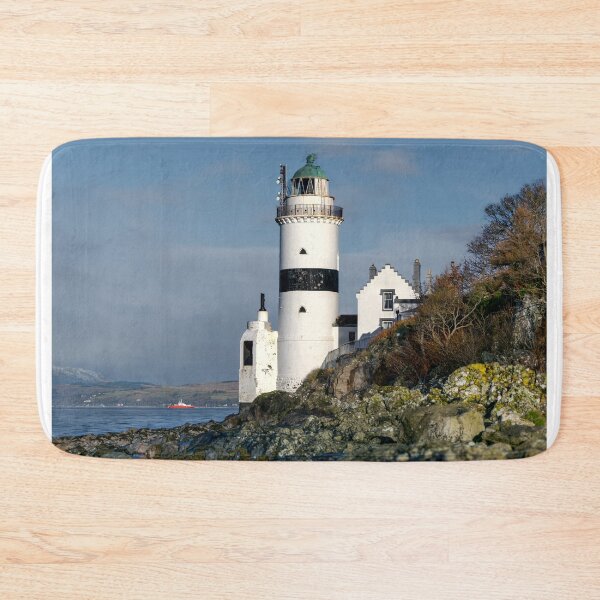 Item preview, Cloch Lighthouse on River Clyde designed and sold by RJW Images.