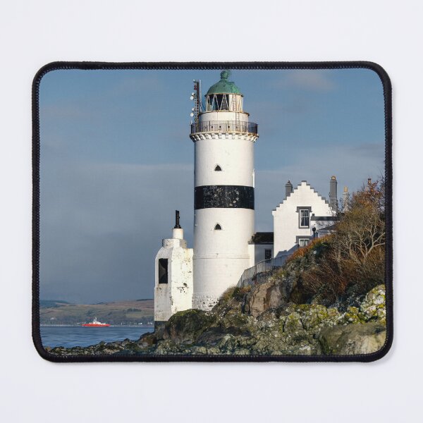 Item preview, Cloch Lighthouse on River Clyde designed and sold by RJW Images.