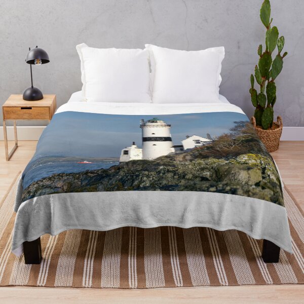 Item preview, Cloch Lighthouse on River Clyde designed and sold by RJW Images.