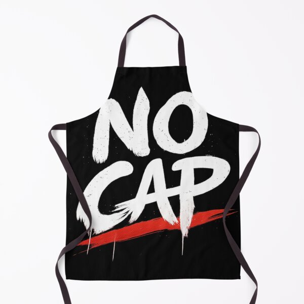 Item preview, NO CAP – Clean Neon Streetwear Typography designed and sold by DesignsByHania.