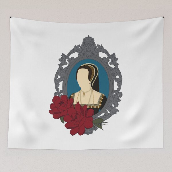 Item preview, Queen Tudor Anne Boleyn Silver Frame designed and sold by FreeOrca.