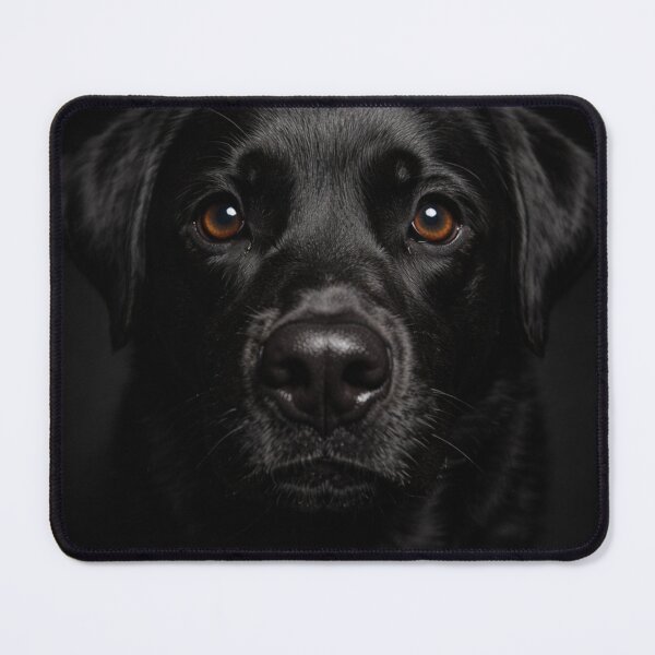Item preview, Black Labrador Portrait – Deep Gaze Dog Art designed and sold by Darlin8888.