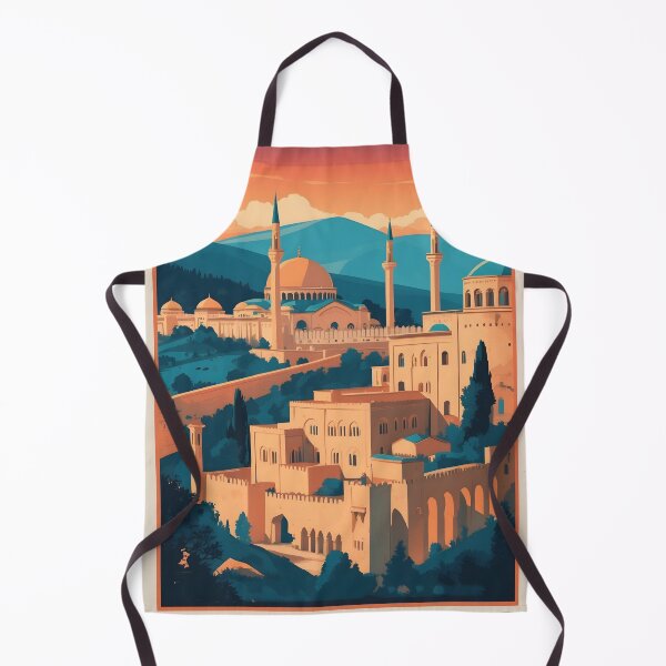 Item preview, Azerbaijan Retro Vintage Travel Design designed and sold by TravelersGems.
